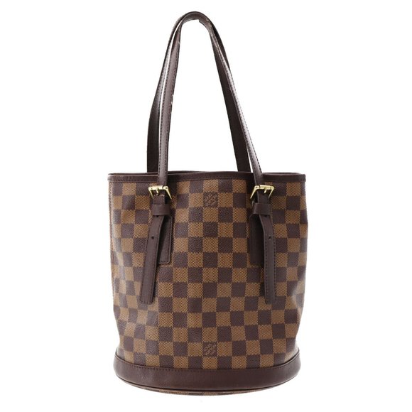 Marais Bucket Damier Ebene Shoulder Bag - Picture 2 of 11
